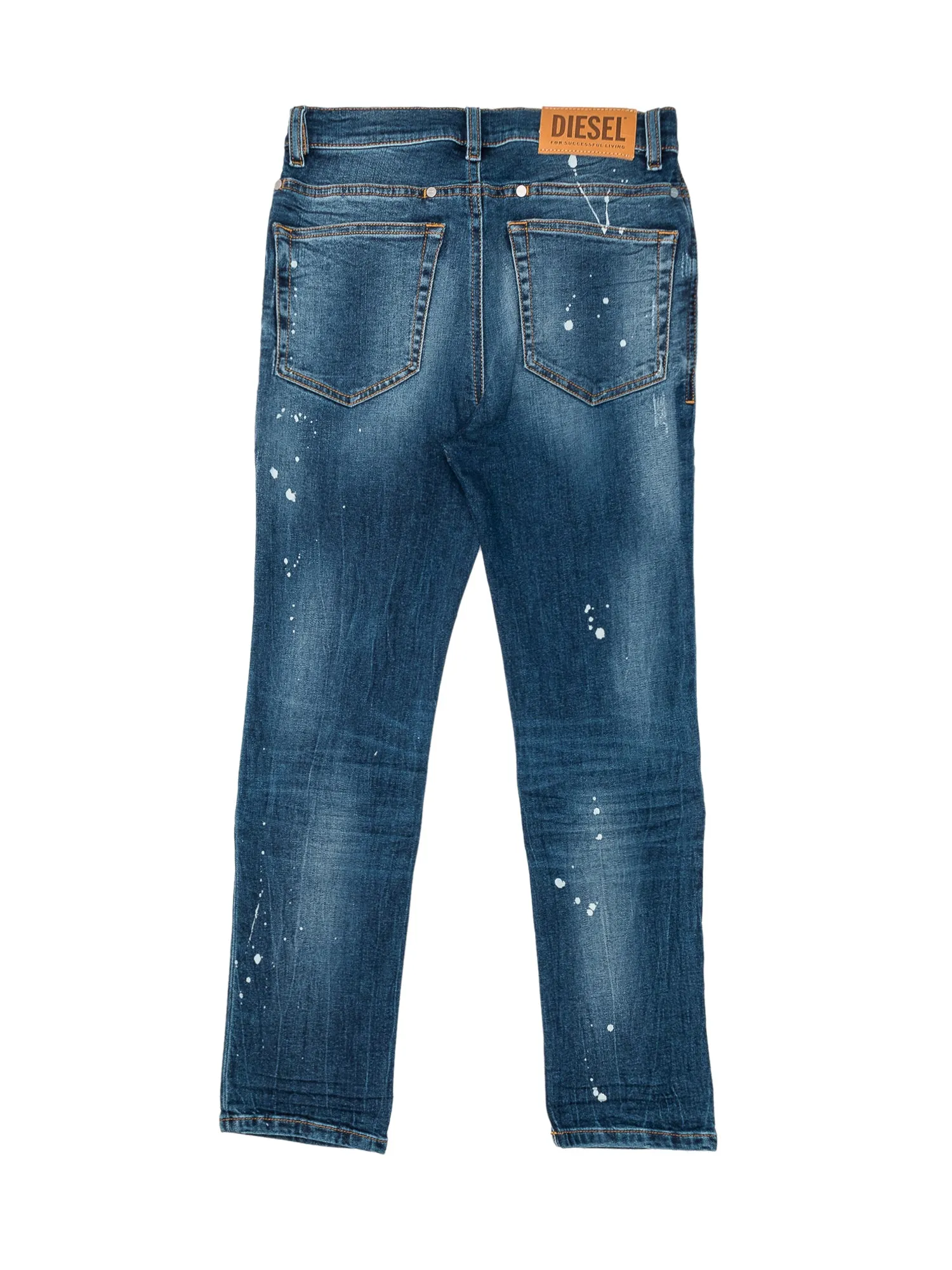 Diesel Kids Paint Splatter Jeans