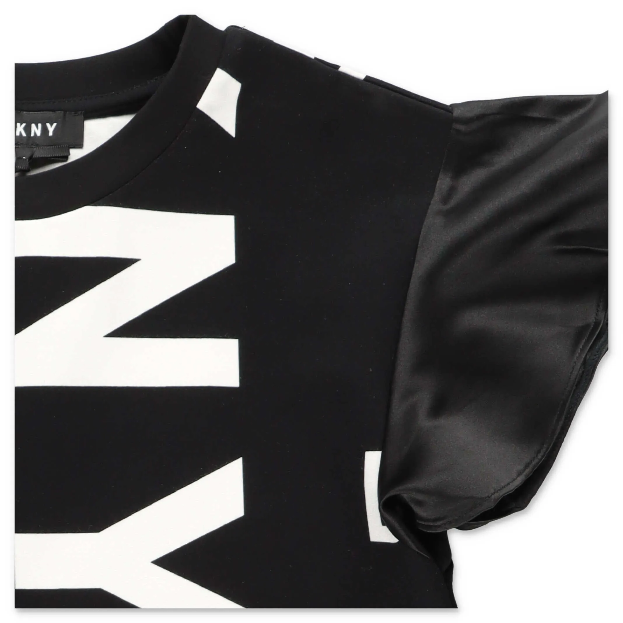 DKNY Kids Allover Logo Printed Dress
