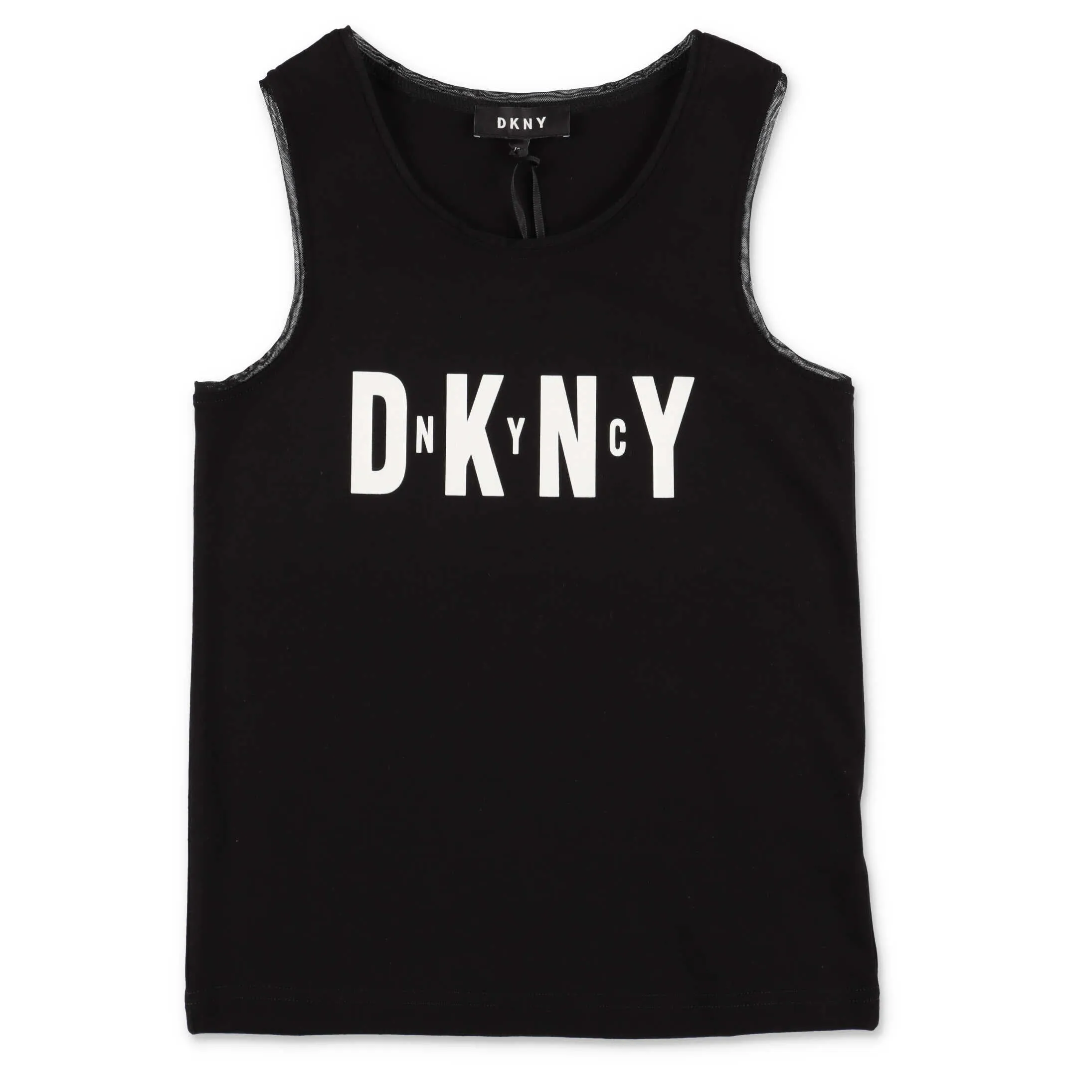 DKNY Kids Logo Printed Tank Top