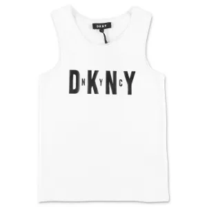 DKNY Kids Logo Printed Tank Top