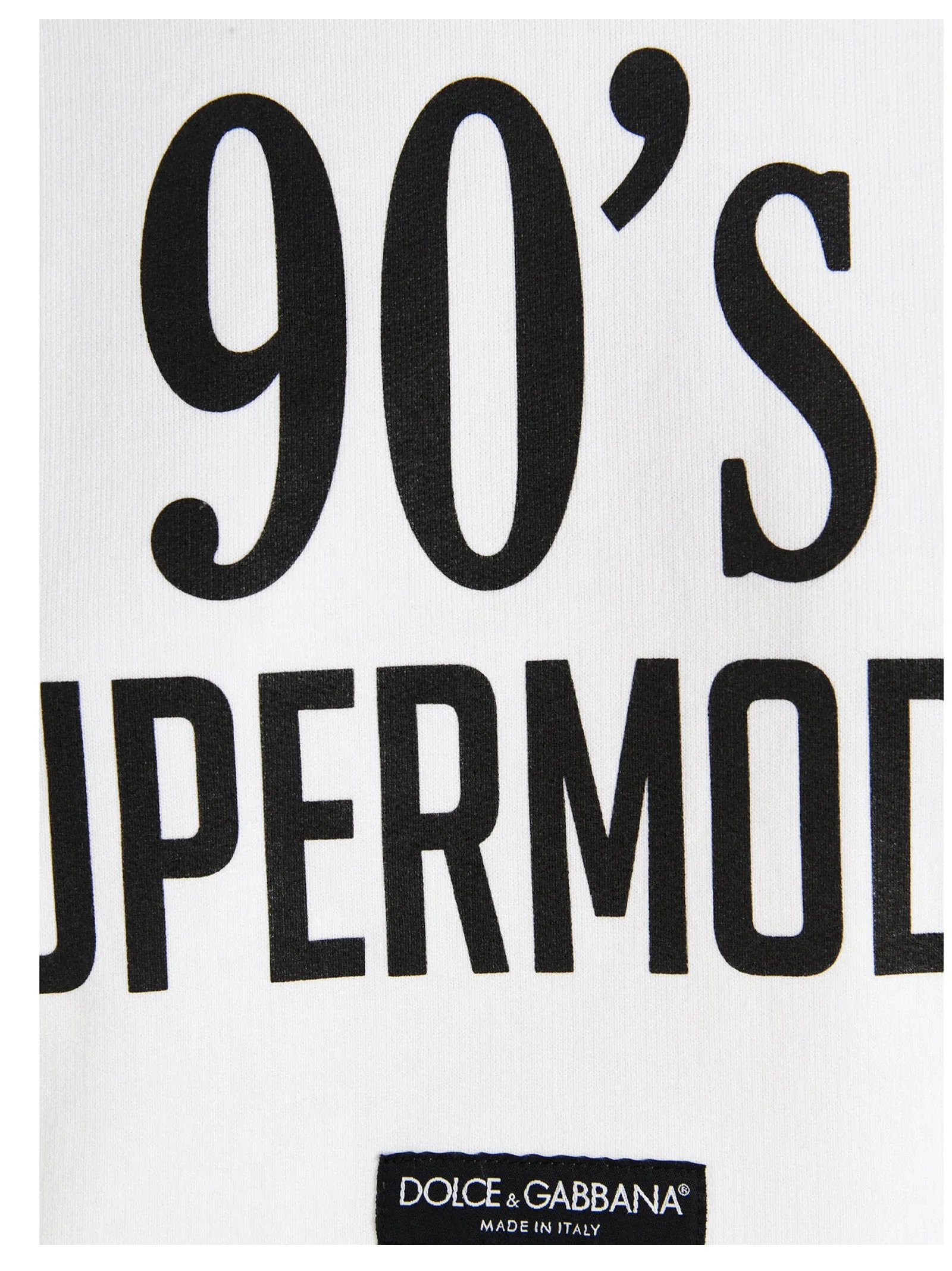 Dolce & Gabbana Kids 90's Supermodel Printed Sweatshirt