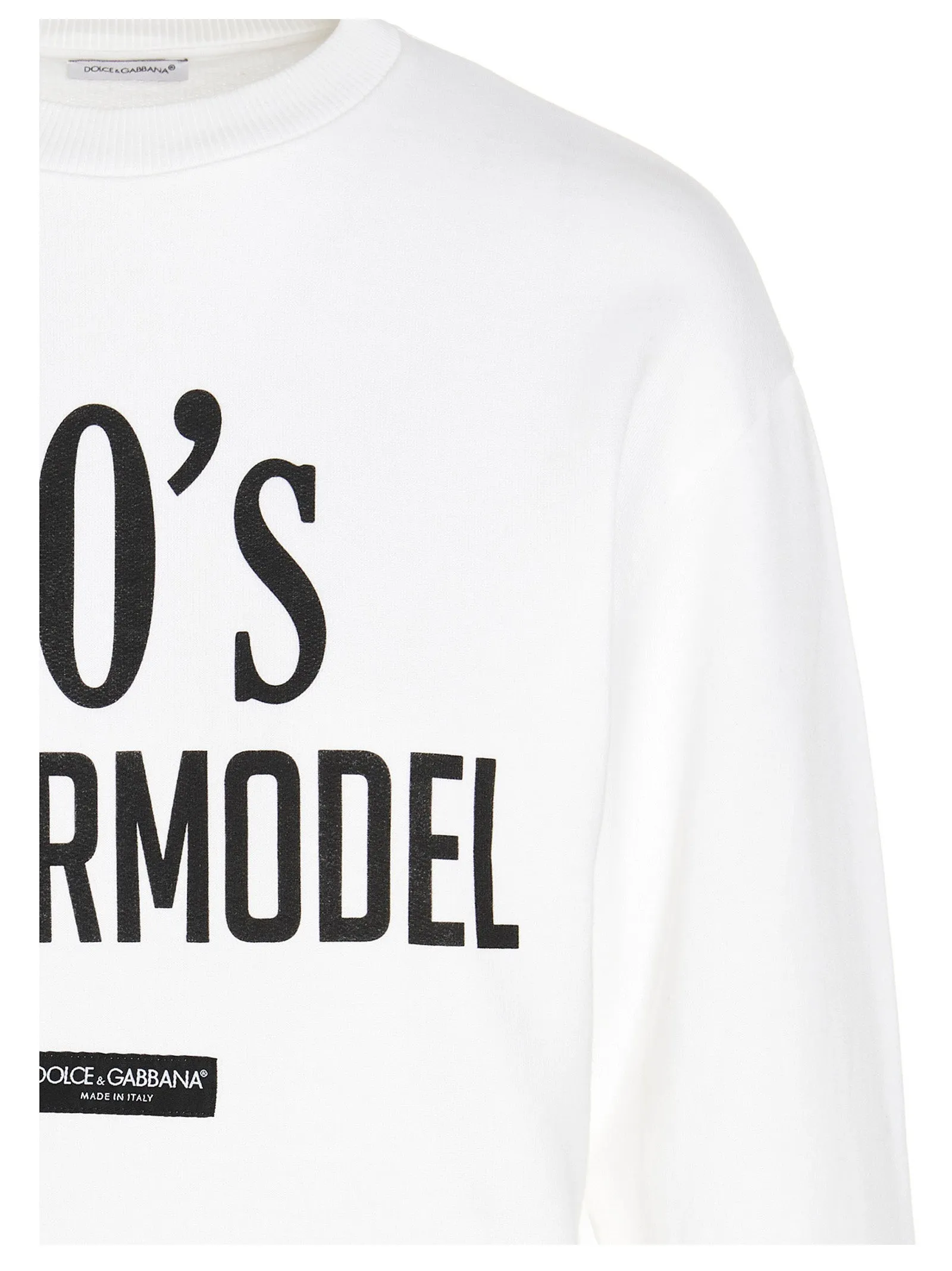 Dolce & Gabbana Kids 90's Supermodel Printed Sweatshirt