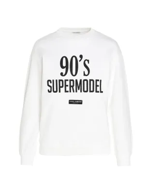 Dolce & Gabbana Kids 90's Supermodel Printed Sweatshirt