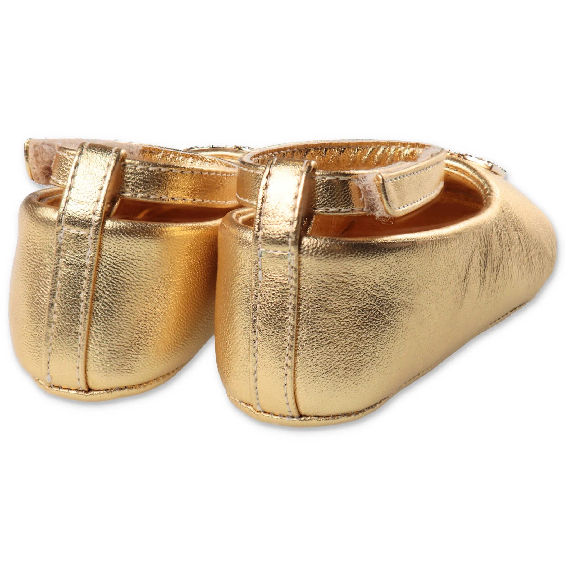 Dolce & Gabbana Kids Ankle Strap Ballerinas