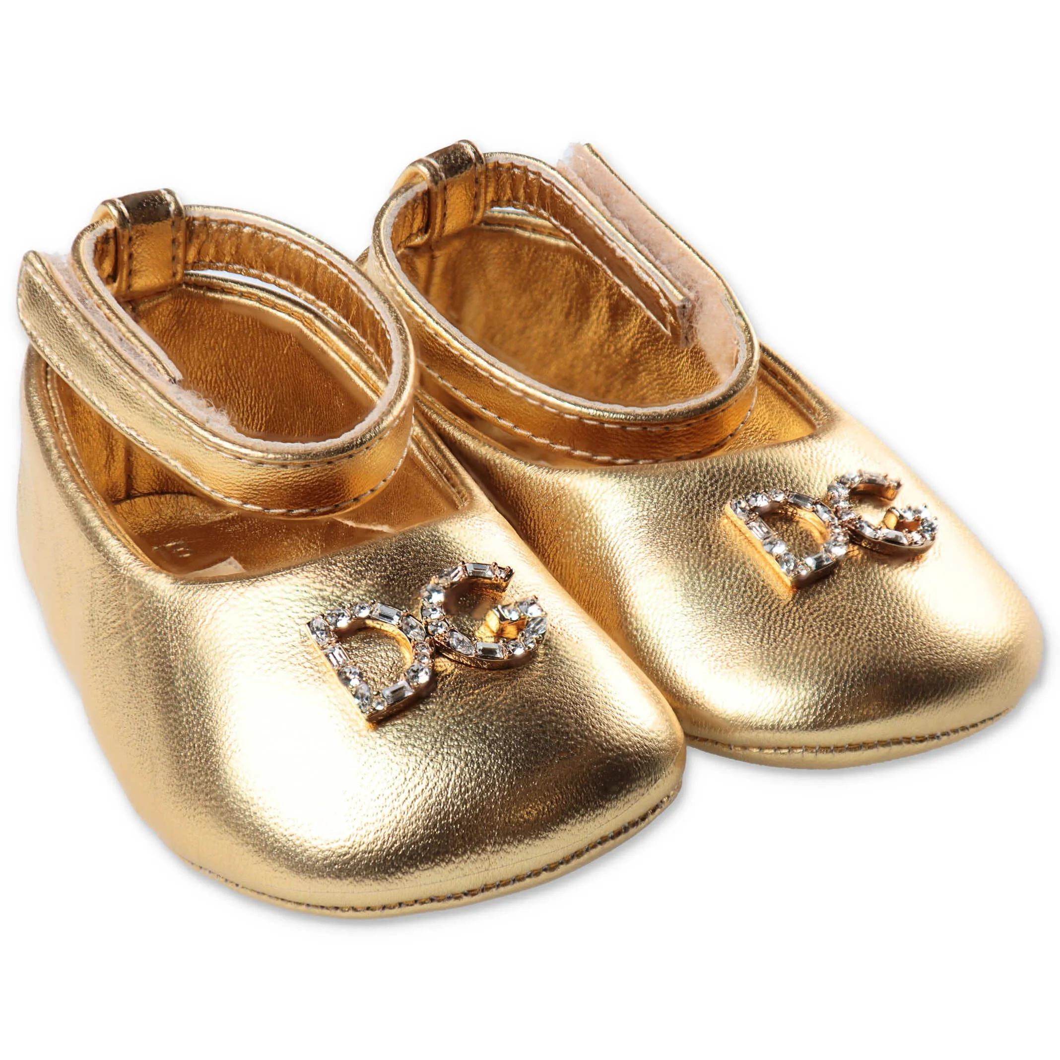 Dolce & Gabbana Kids Ankle Strap Ballerinas