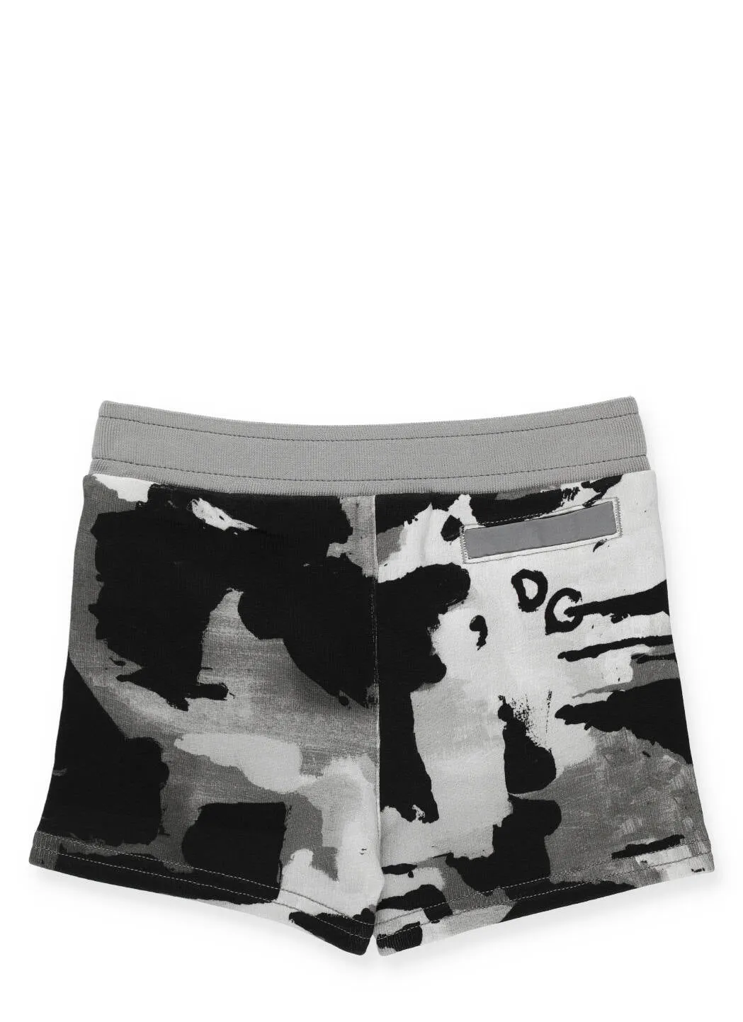 Dolce & Gabbana Kids Camouflage Print Jogging Shorts