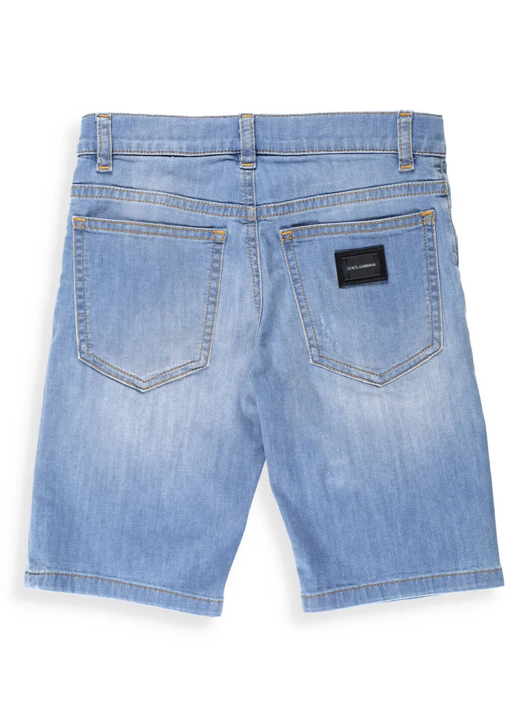 Dolce & Gabbana Kids Denim Bermuda Shorts