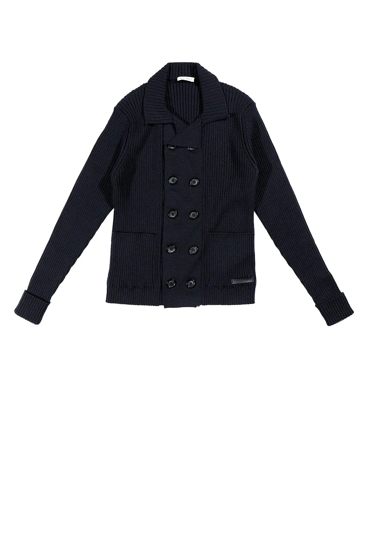 Dolce & Gabbana Kids Double Breasted Knit Cardigan