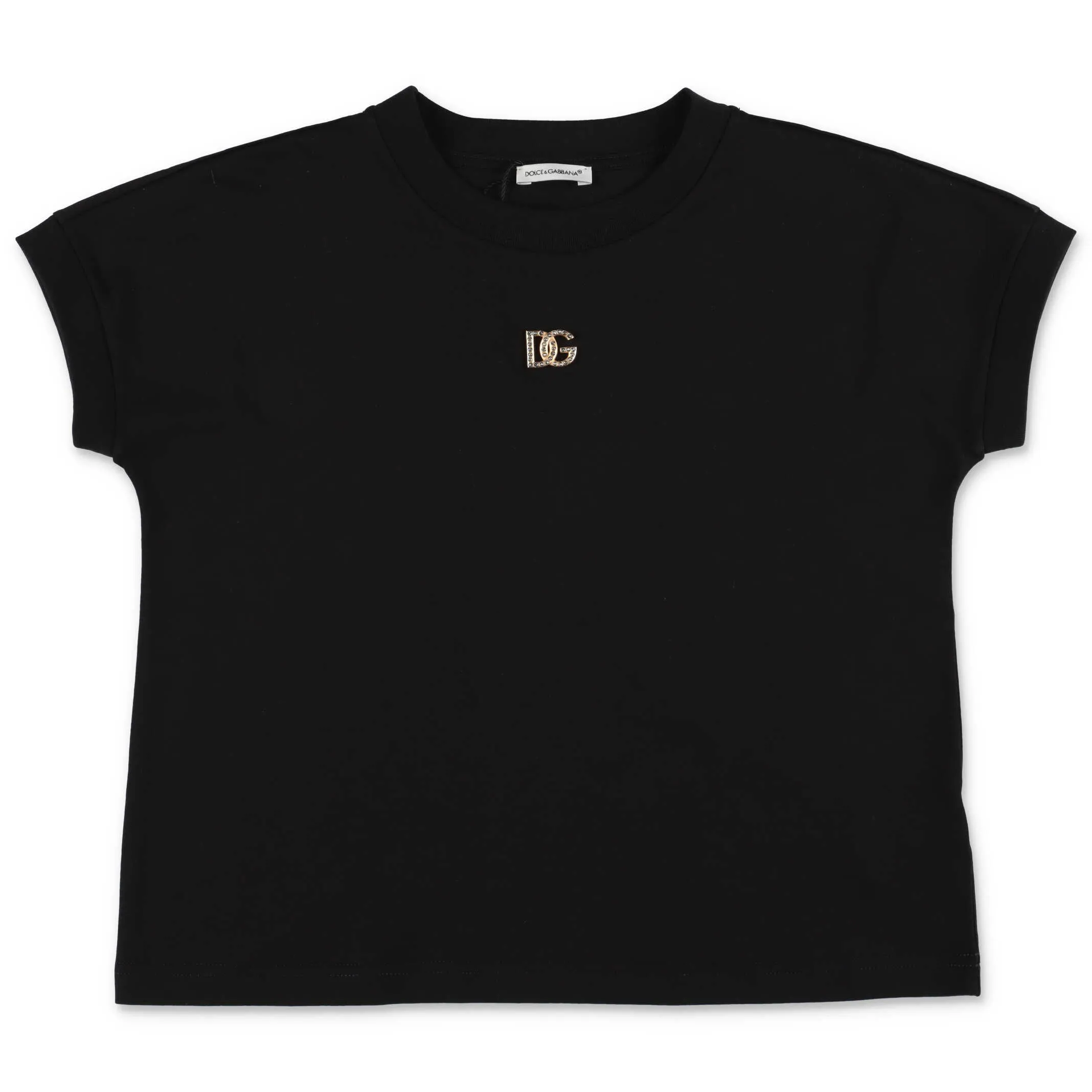 Dolce & Gabbana Kids Embellished DG T-Shirt