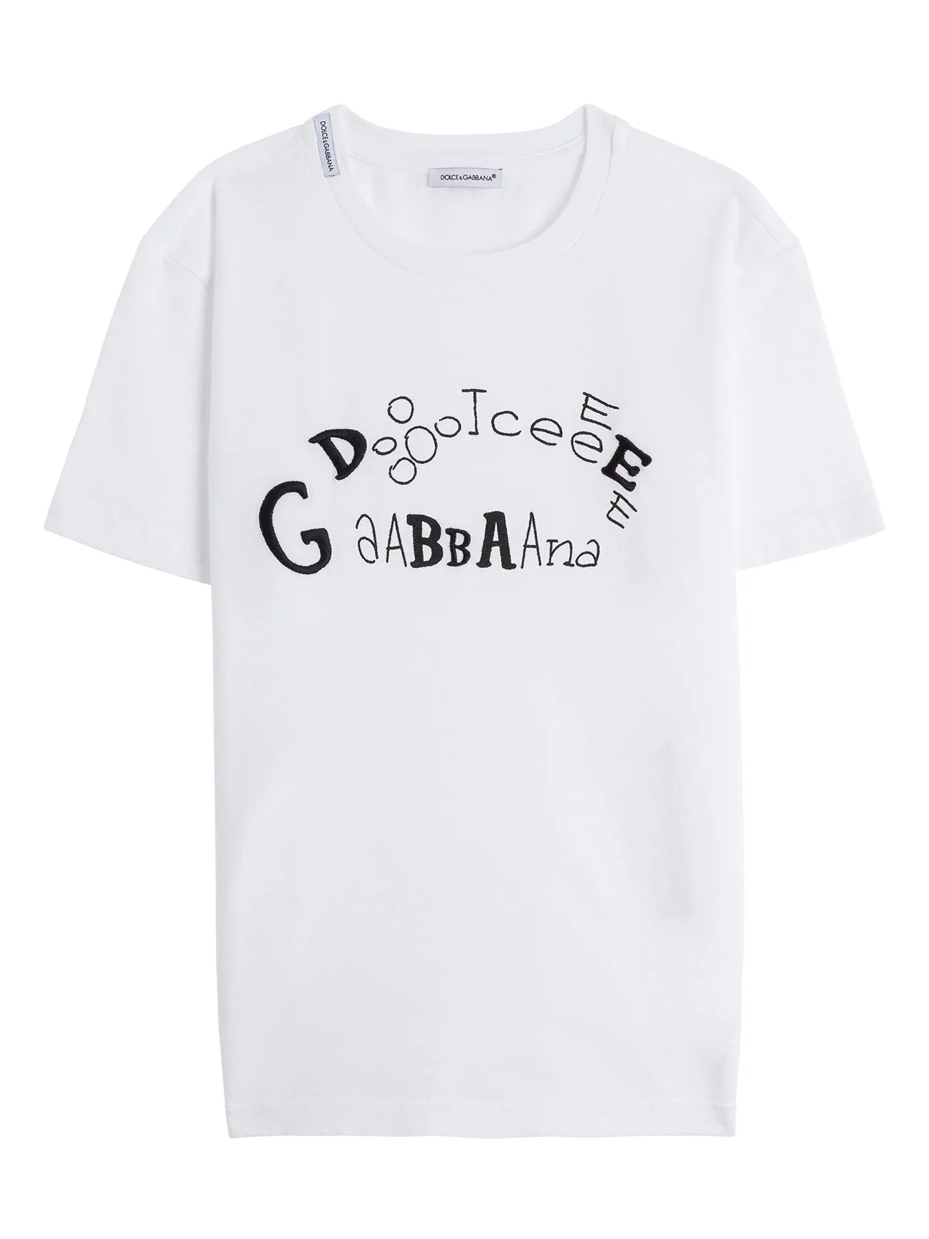 Dolce & Gabbana Kids Embroidered Logo T-Shirt