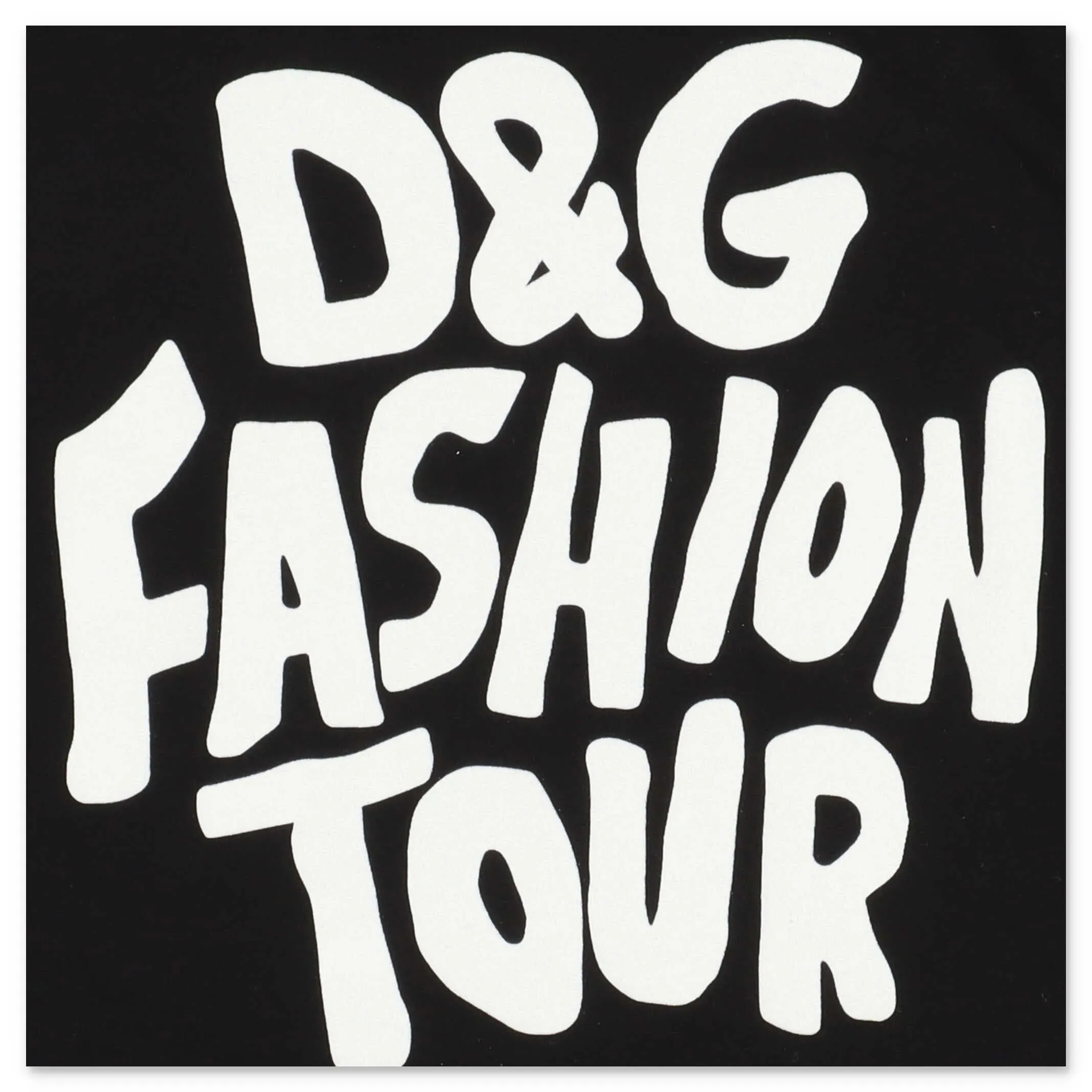 Dolce & Gabbana Kids Fashion Tour Long Sleeve T-Shirt