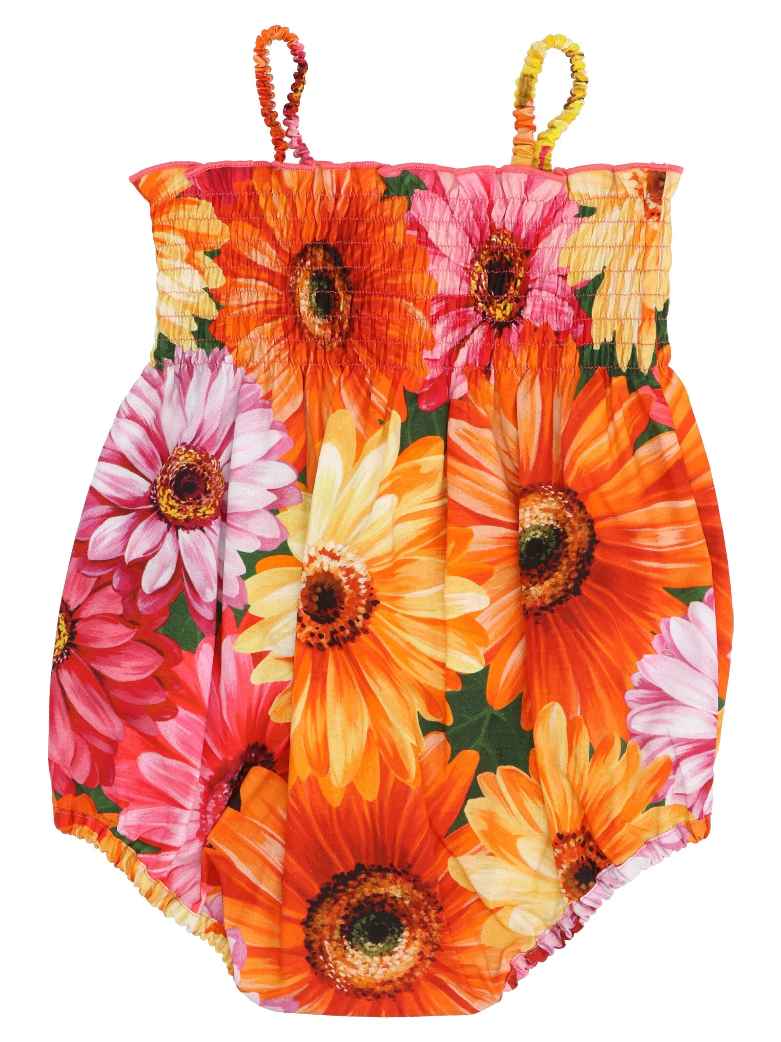 Dolce & Gabbana Kids Gerbera Daisy Romper