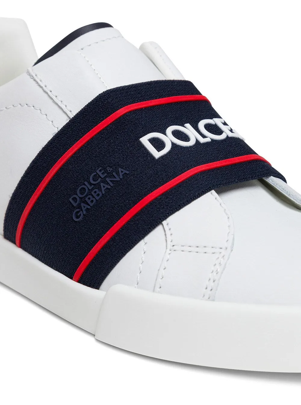 Dolce & Gabbana Kids Logo Band Sneakers