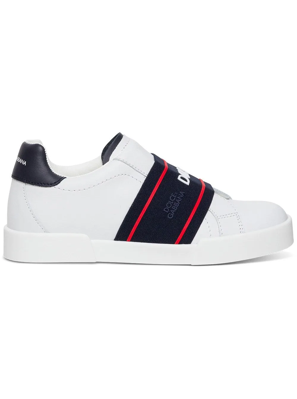 Dolce & Gabbana Kids Logo Band Sneakers