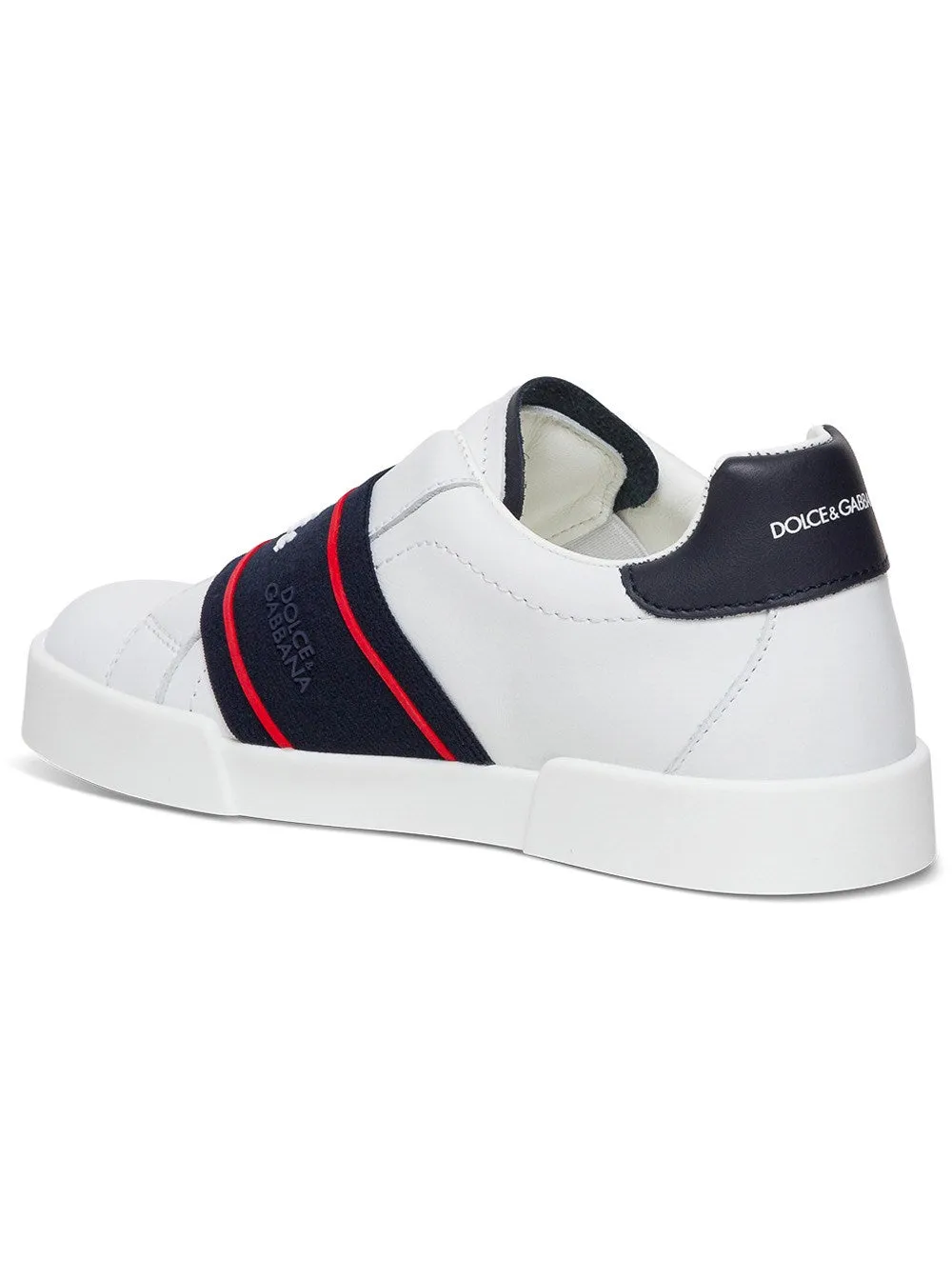 Dolce & Gabbana Kids Logo Band Sneakers