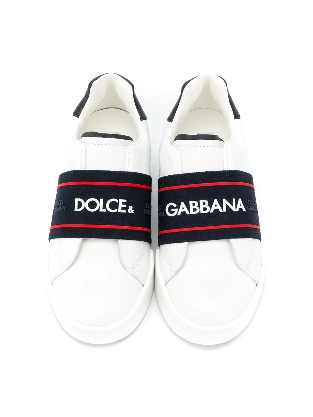 Dolce & Gabbana Kids Logo Band Sneakers