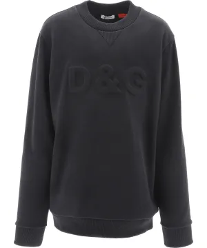 Dolce & Gabbana Kids Logo Embossed Sweatshirt