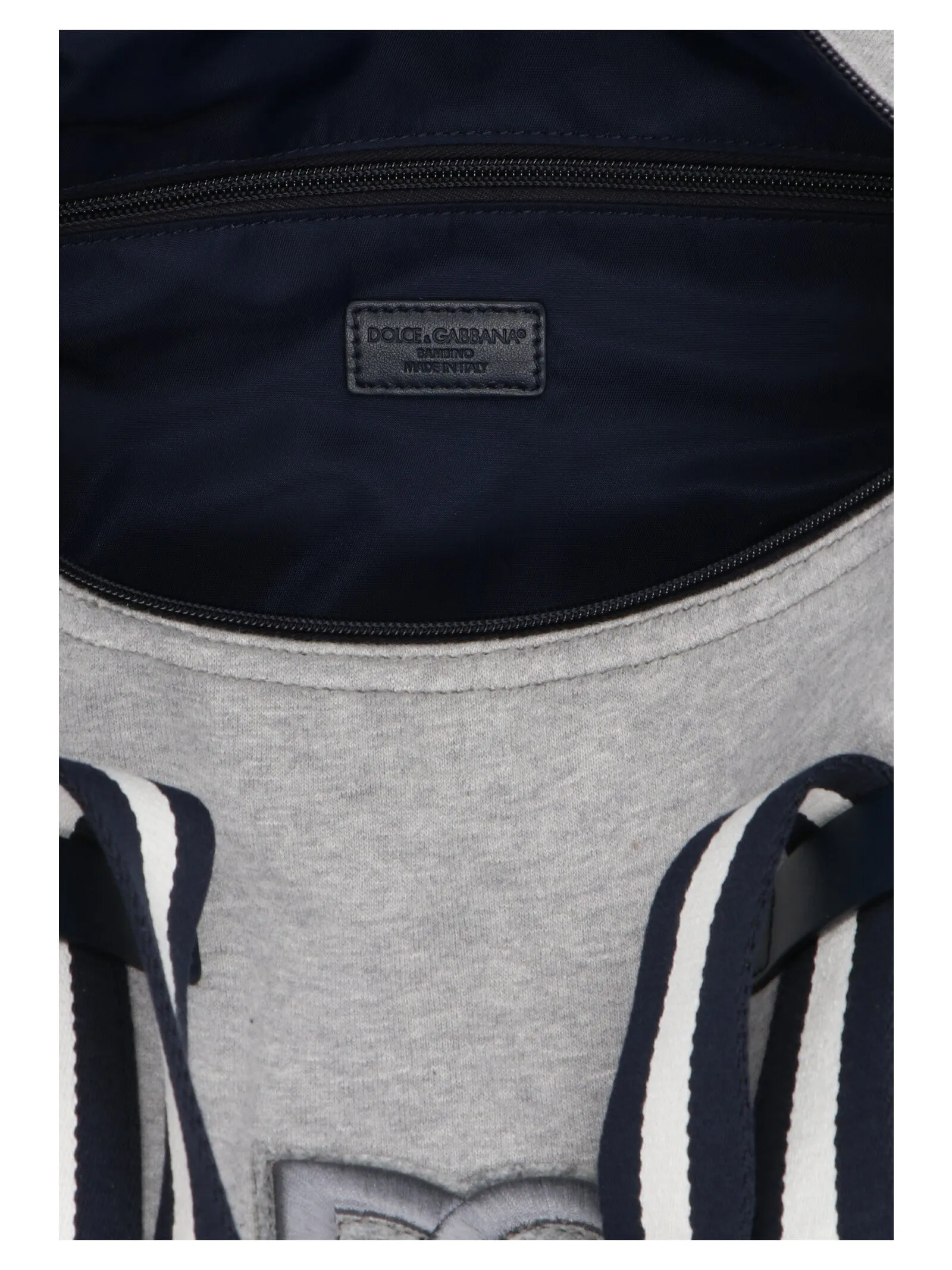 Dolce & Gabbana Kids Logo Embroidered Travel Bag