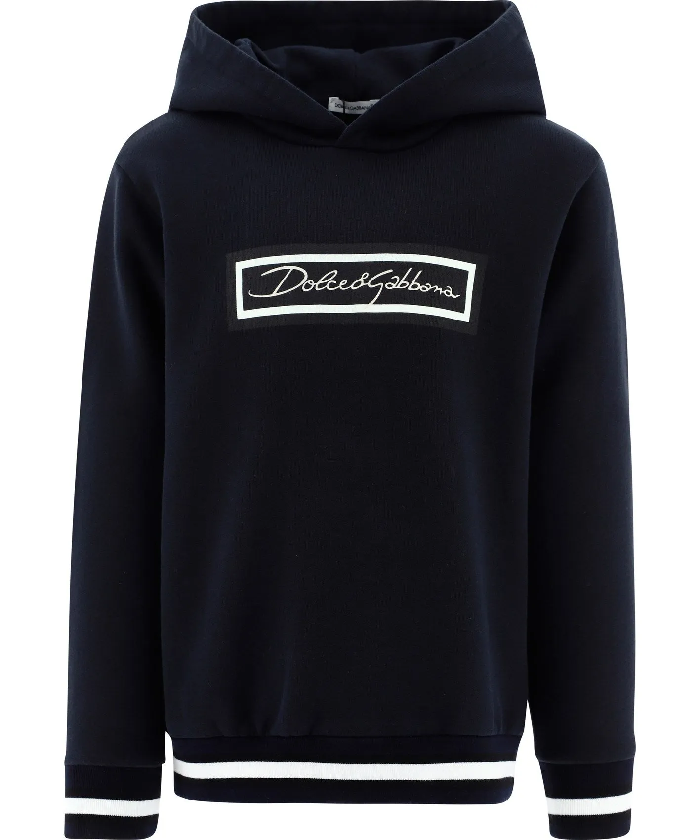 Dolce & Gabbana Kids Logo Patch Hoodie