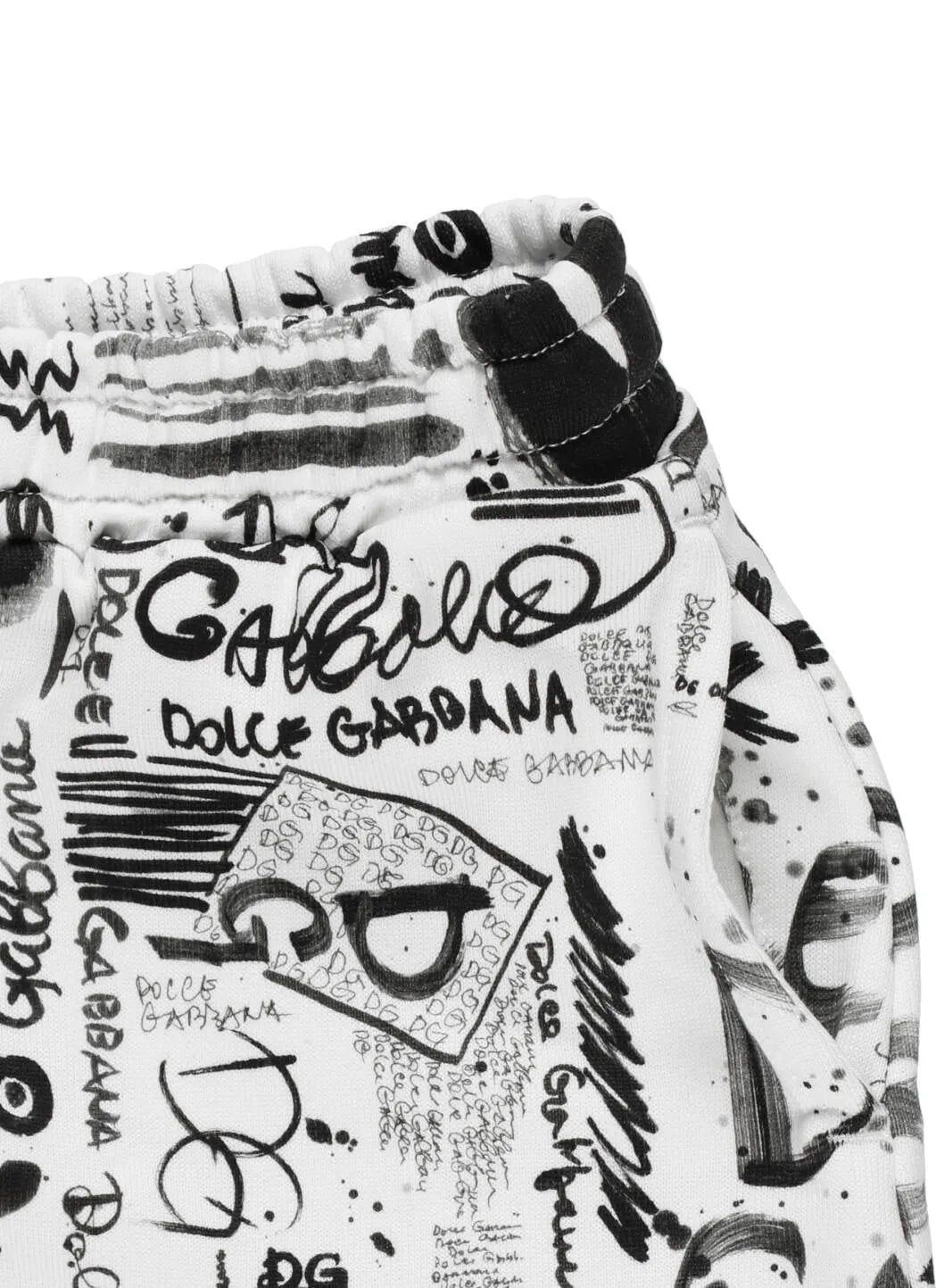 Dolce & Gabbana Kids Logo Print Skirt