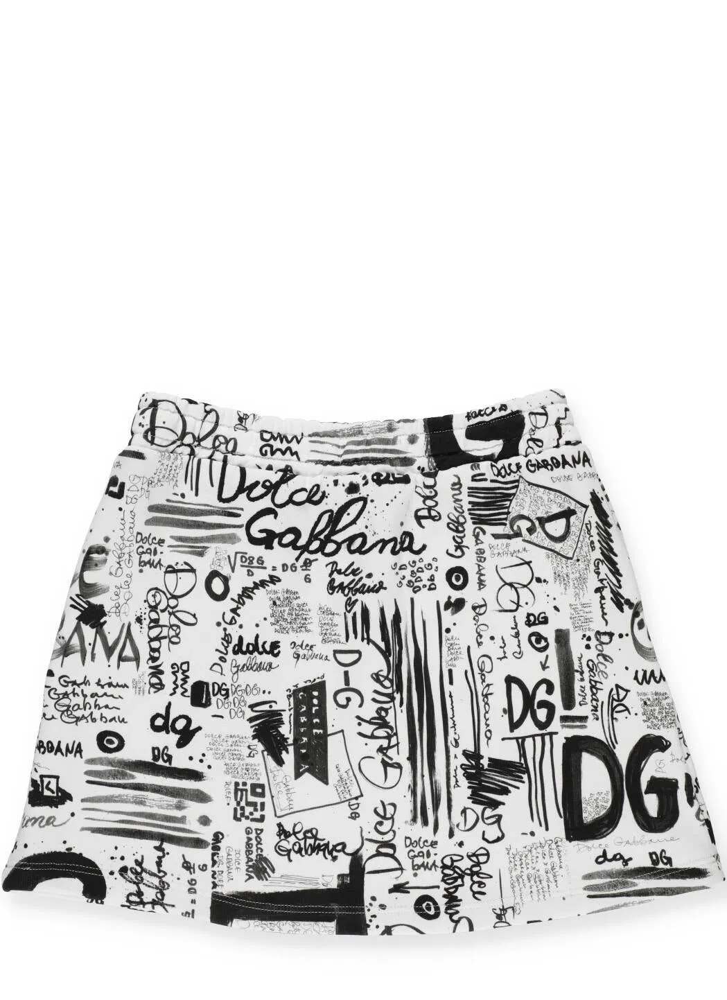 Dolce & Gabbana Kids Logo Print Skirt