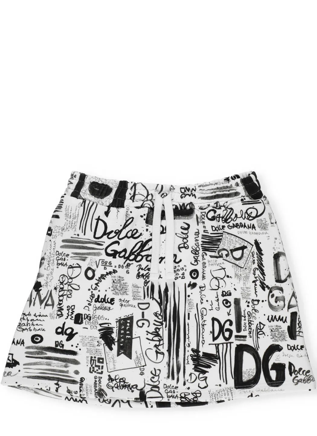 Dolce & Gabbana Kids Logo Print Skirt