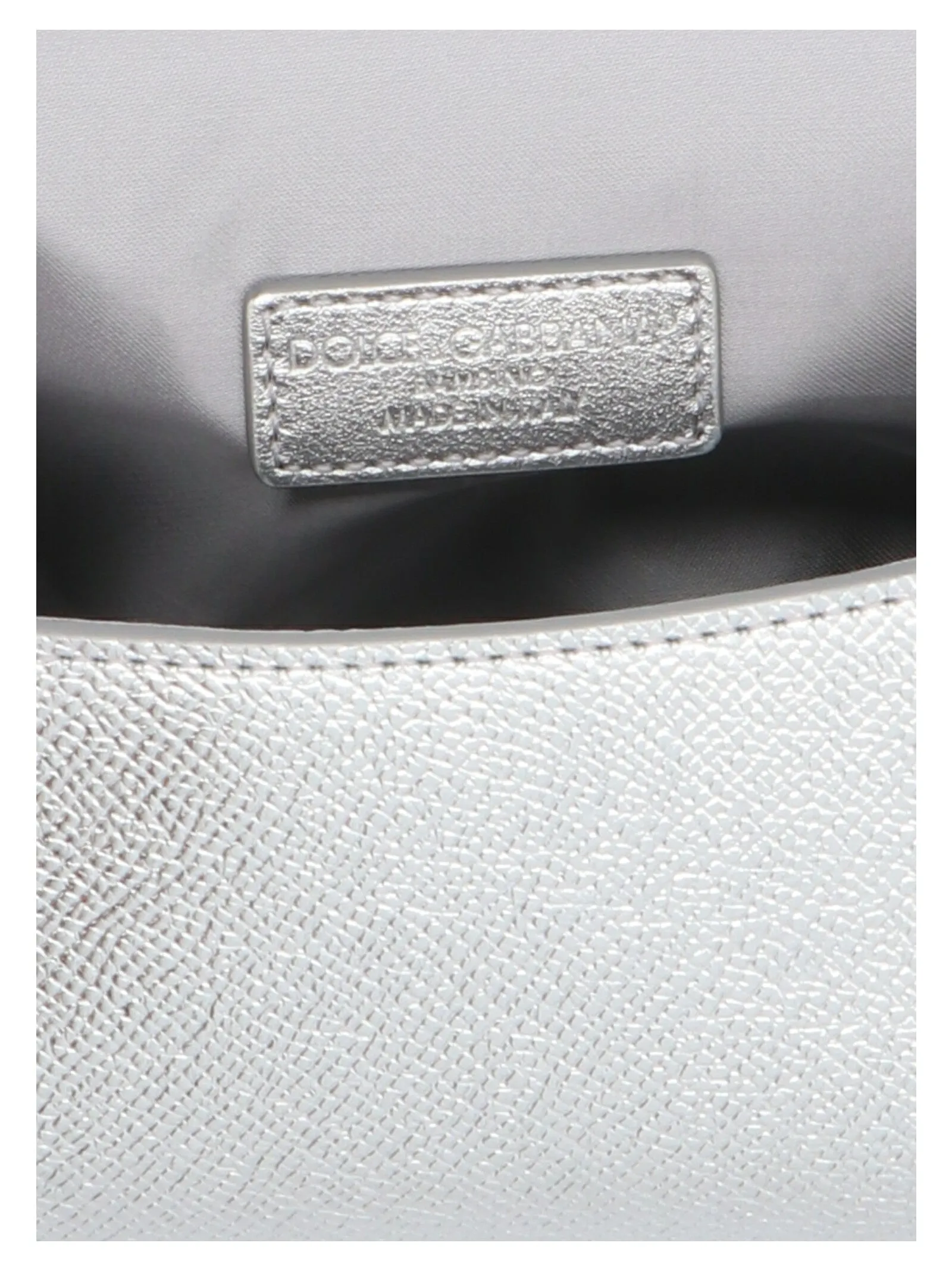 Dolce & Gabbana Kids Metallic Effect Tote Bag