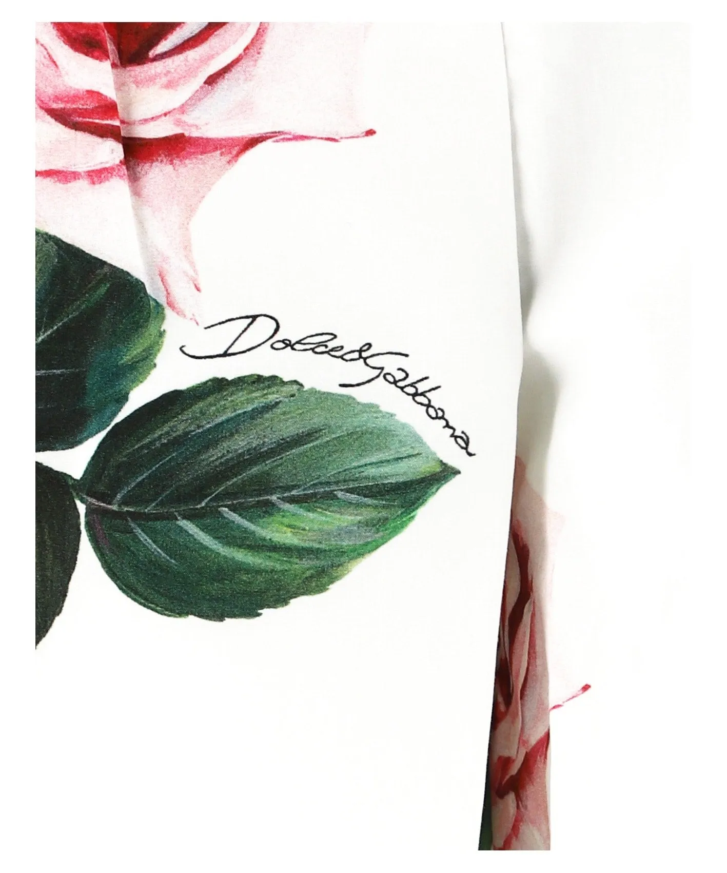Dolce & Gabbana Kids Rose Printed Shorts