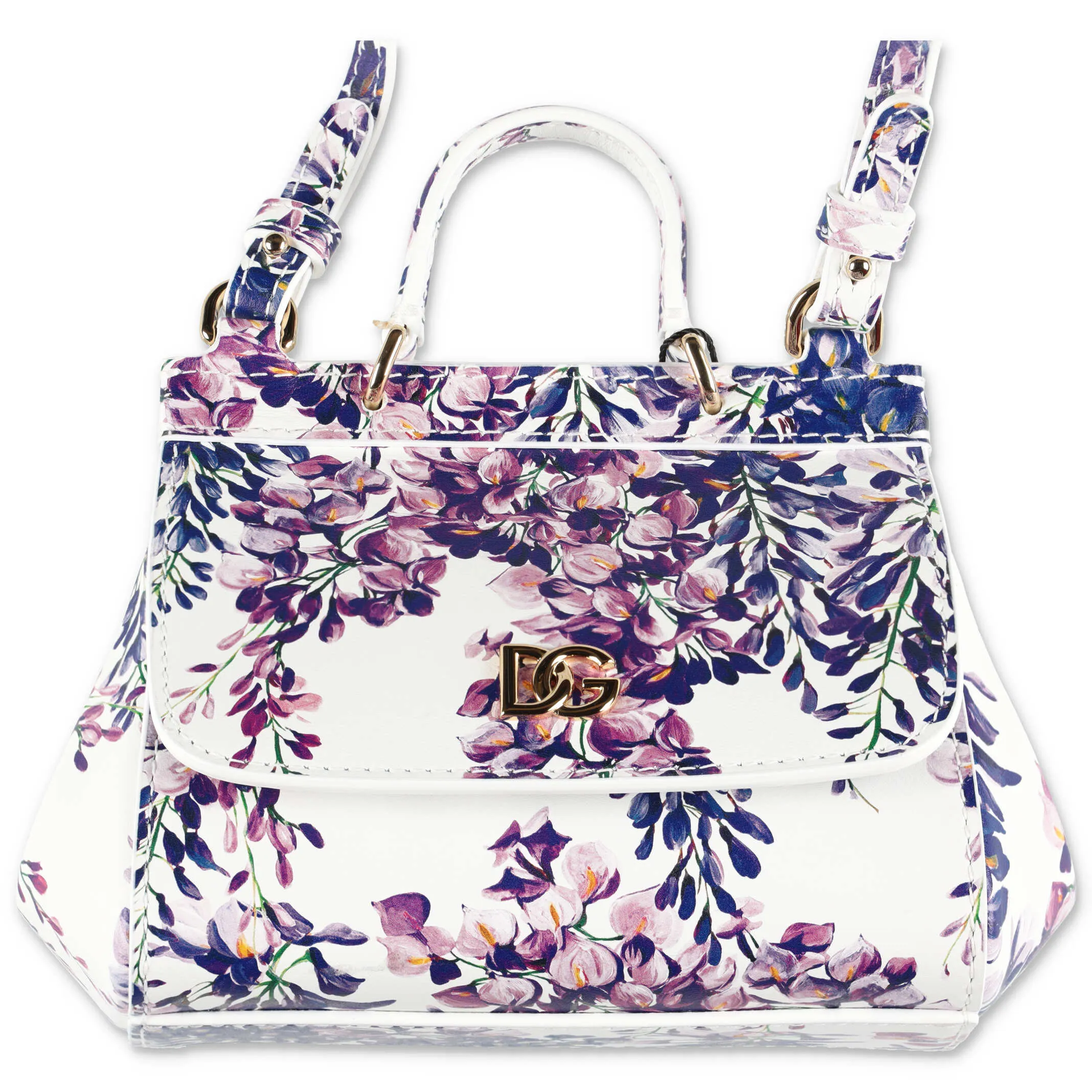 Dolce & Gabbana Kids Sicily Floral Printed Tote Bag