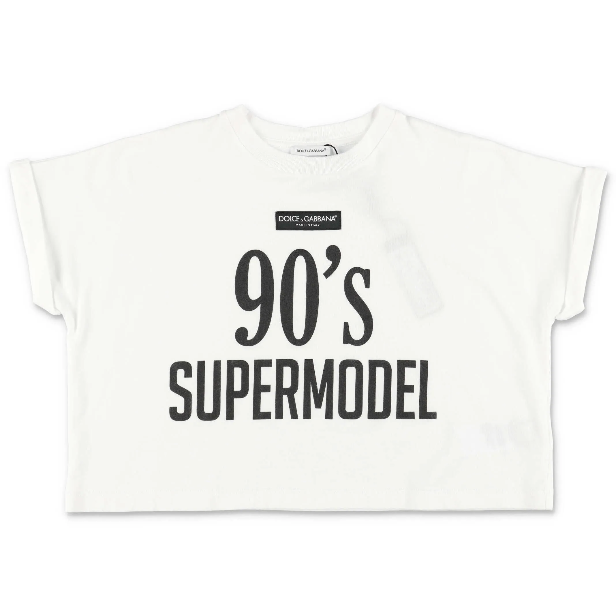 Dolce & Gabbana Kids Slogan Printed T-Shirt