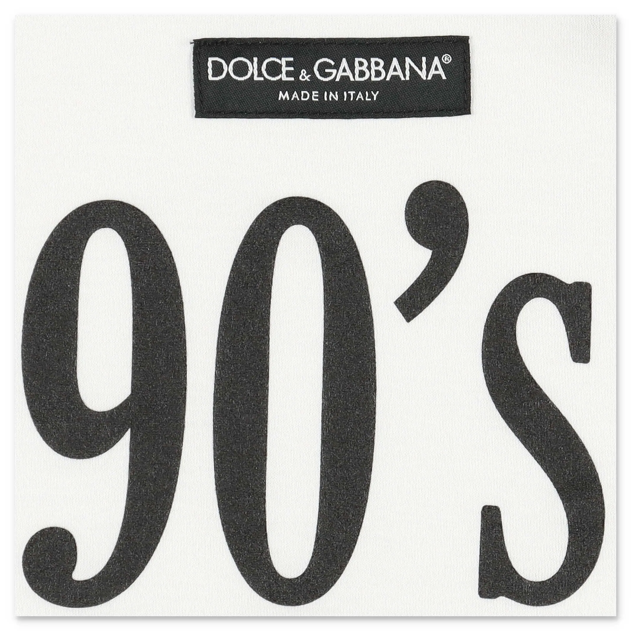 Dolce & Gabbana Kids Slogan Printed T-Shirt