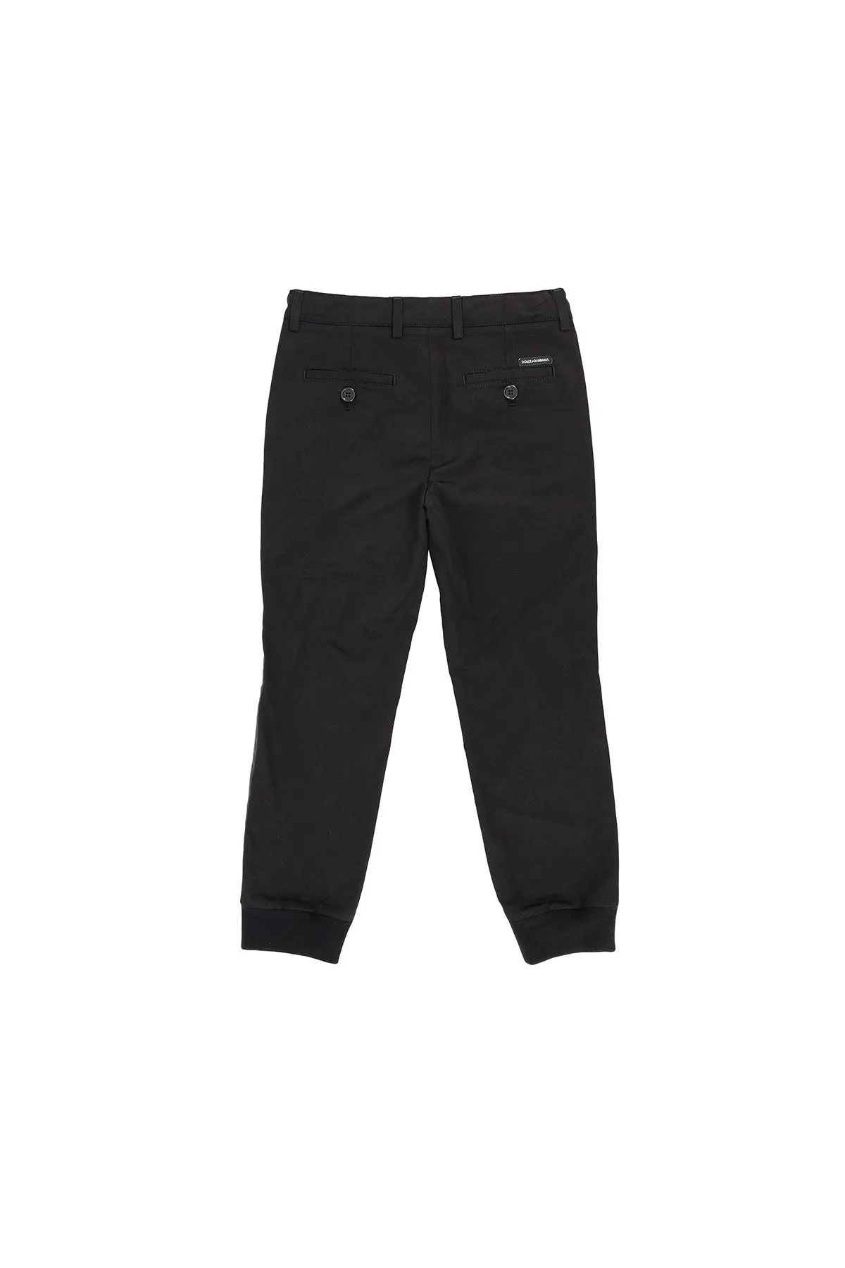 Dolce & Gabbana Kids Stretch Gabardine Pants