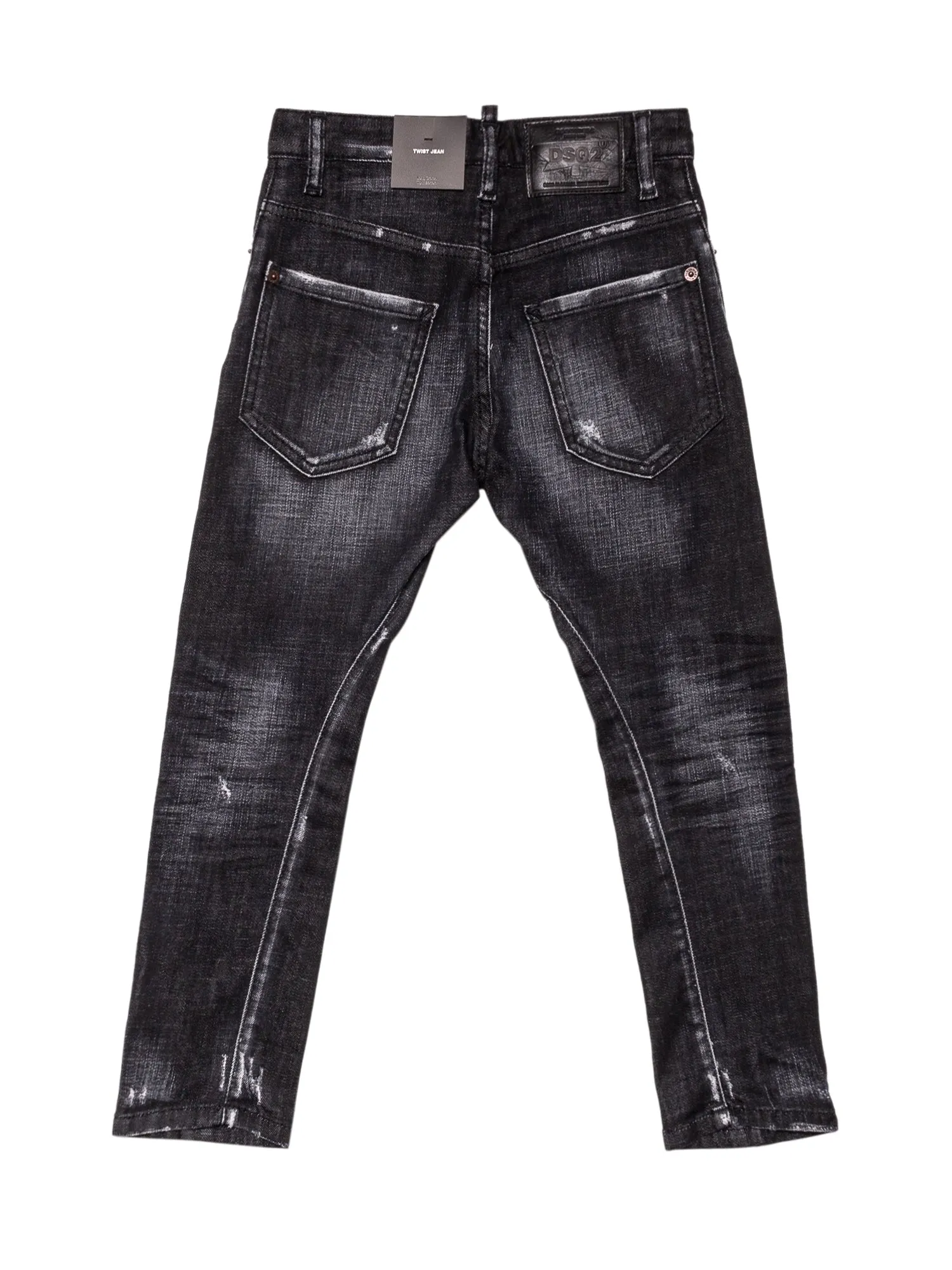 Dsquared2 Kids Distressed Slim Fit Jeans