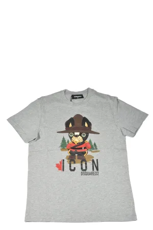 Dsquared2 Kids Graphic Icon Logo Printed T-Shirt