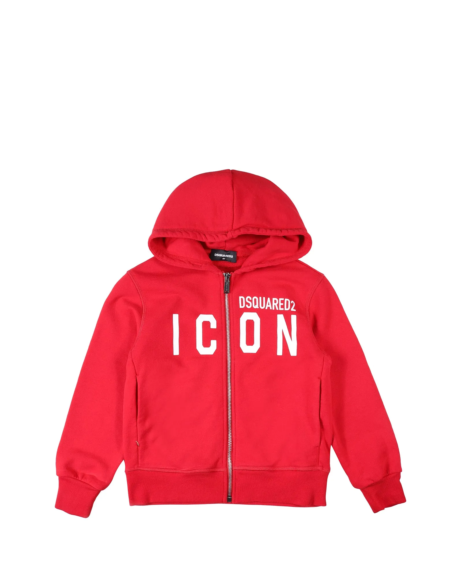 Dsquared2 Kids Icon Logo Printed Hooded Jacket