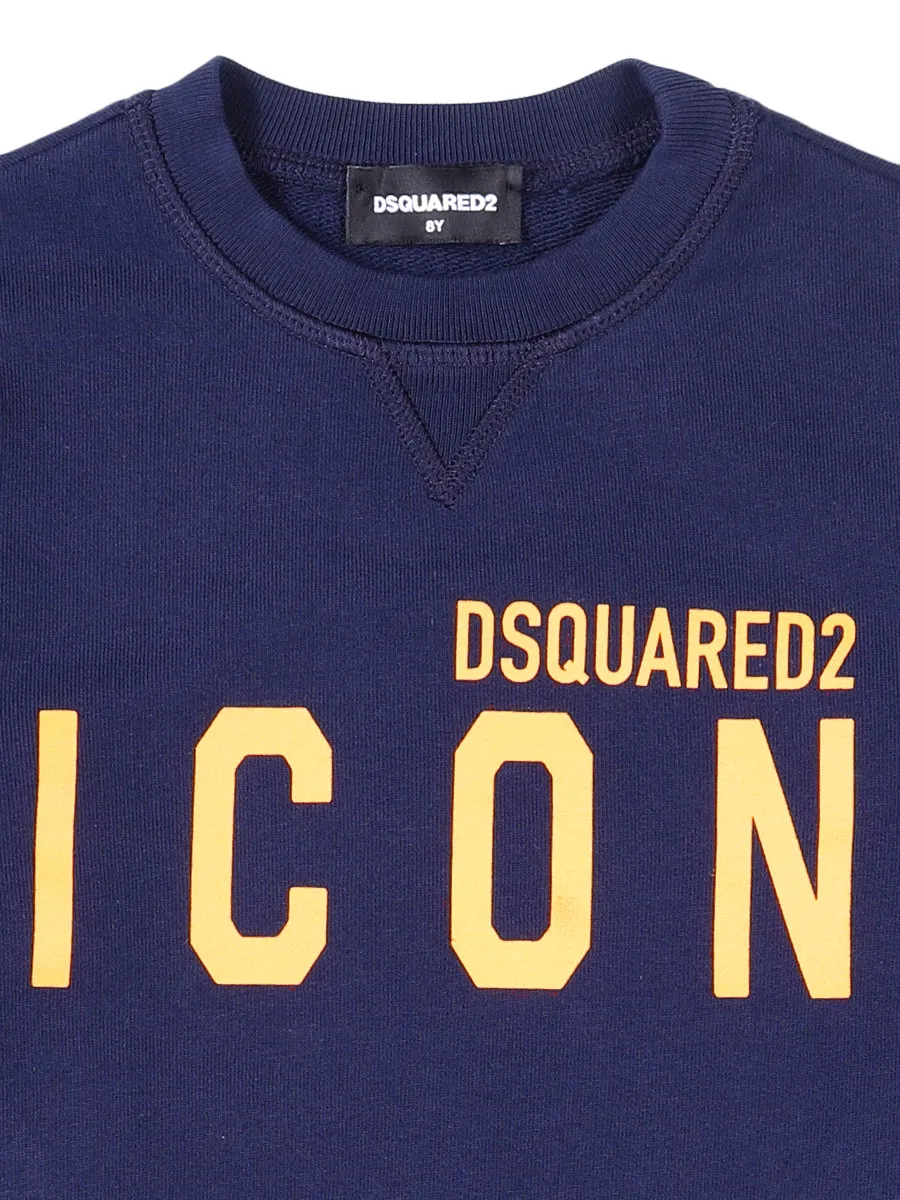 Dsquared2 Kids Icon Logo Printed Sweatshirt