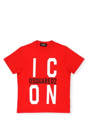 Dsquared2 Kids Icon Logo Printed T-Shirt
