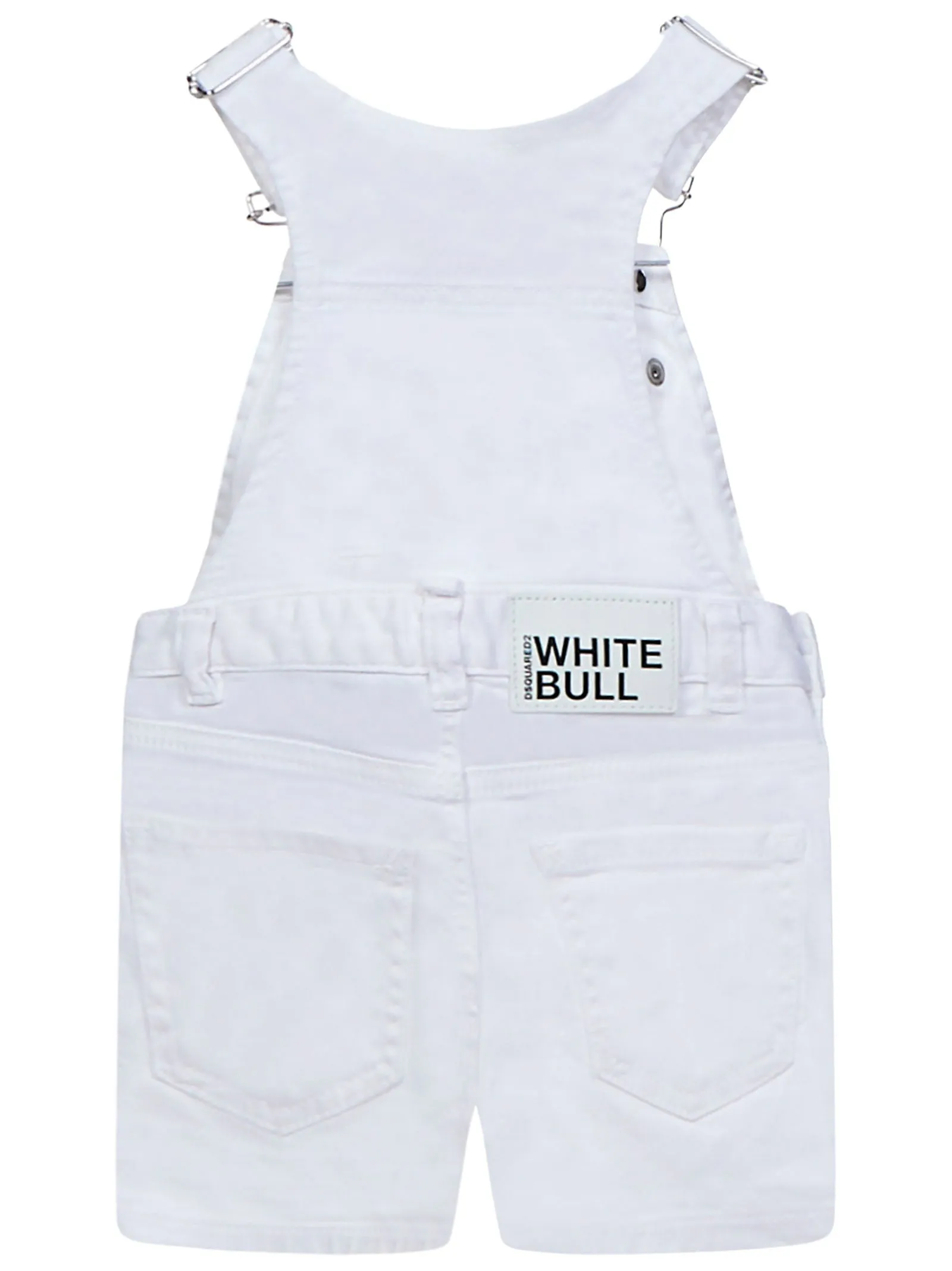Dsquared2 Kids Logo Label Denim Jumpsuit