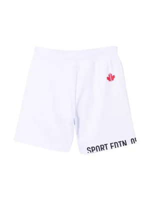 Dsquared2 Kids Logo Print Shorts