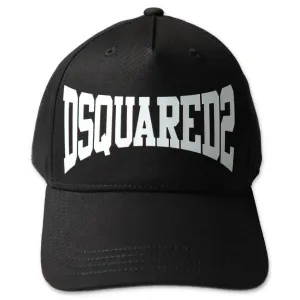 Dsquared2 Kids Logo Printed Baseball Cap