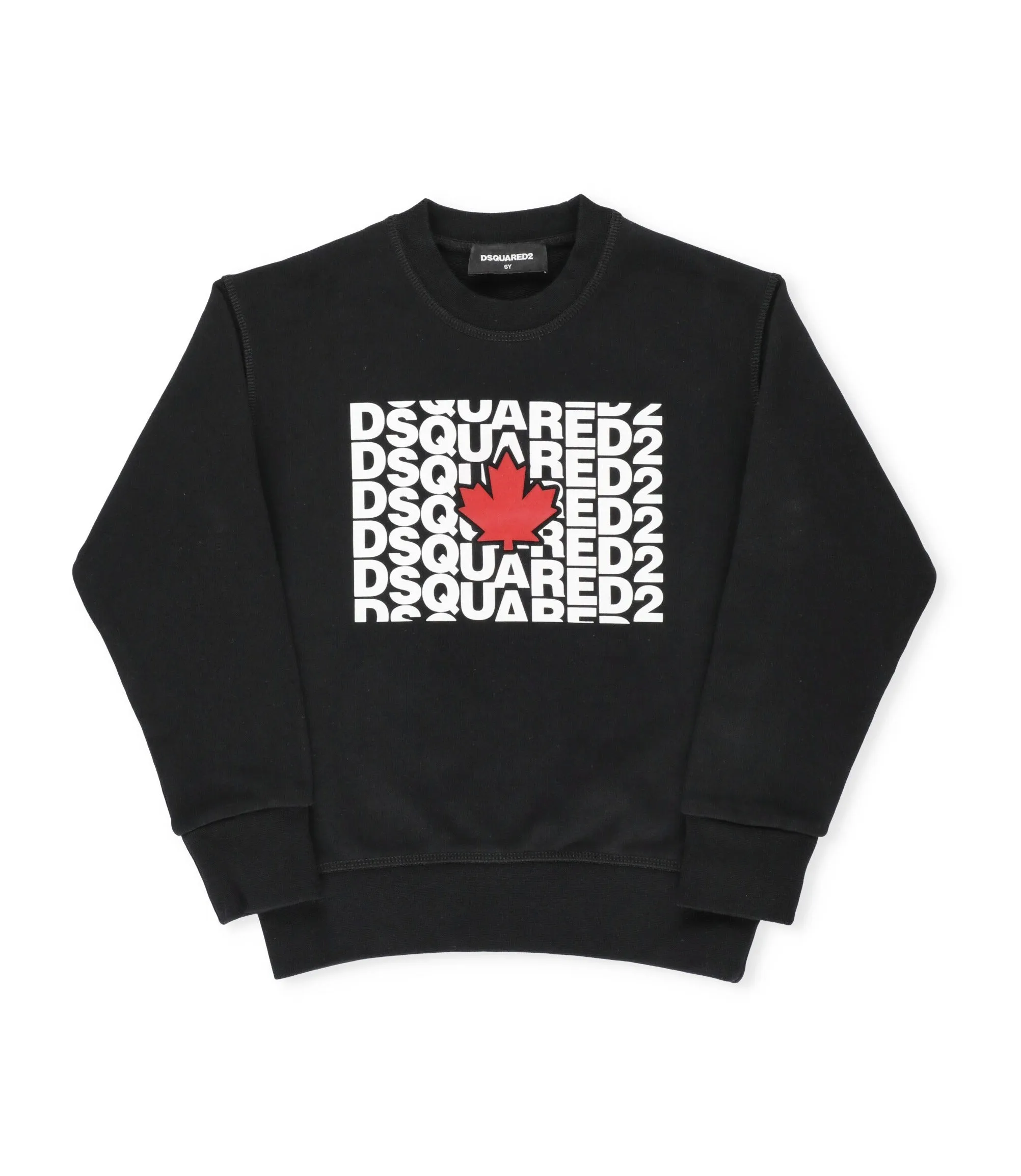 Dsquared2 Kids Logo Printed Crewneck Sweatshirt