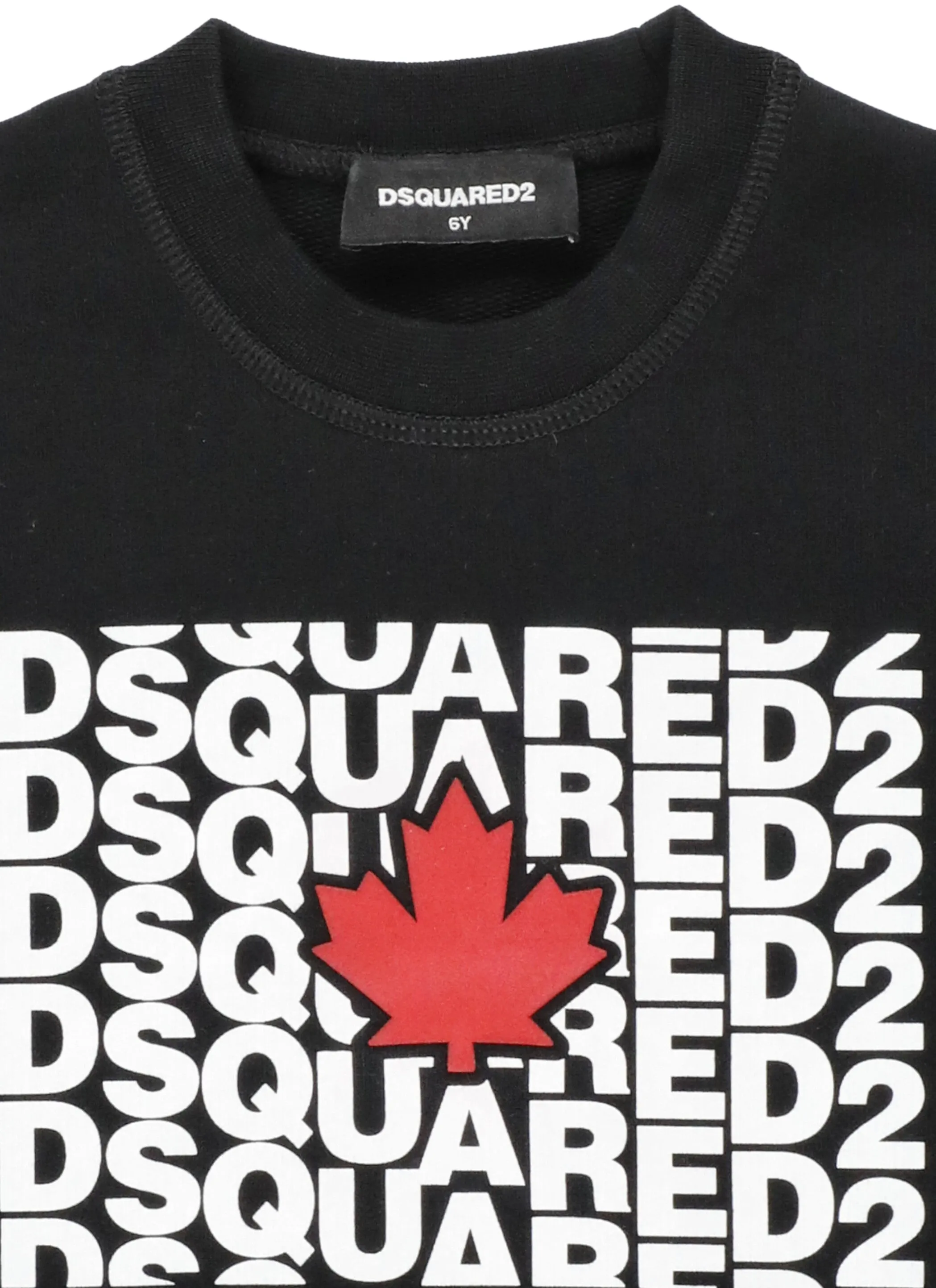 Dsquared2 Kids Logo Printed Crewneck Sweatshirt