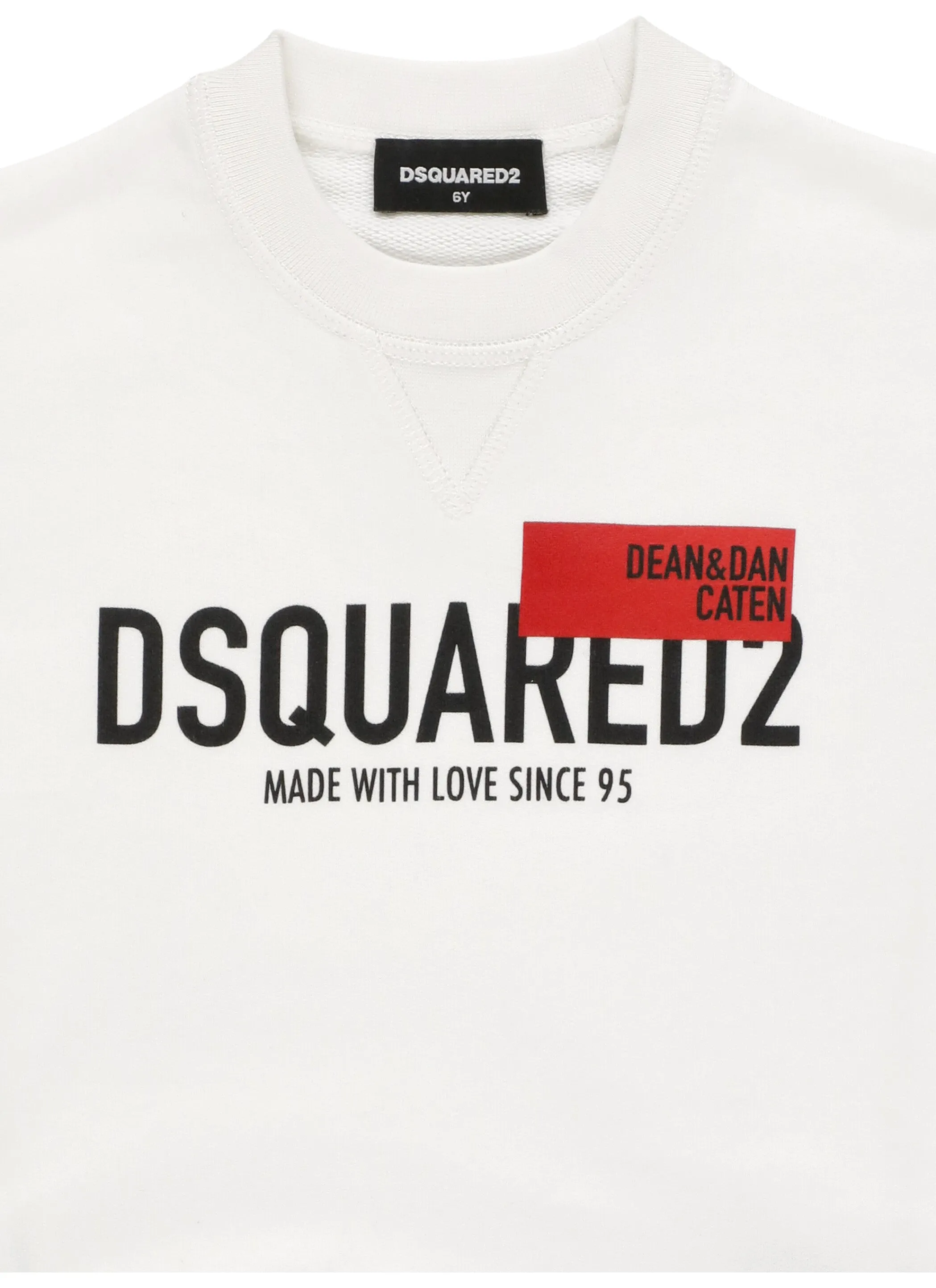 Dsquared2 Kids Logo Printed Crewneck Sweatshirt