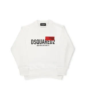 Dsquared2 Kids Logo Printed Crewneck Sweatshirt
