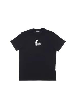 Dsquared2 Kids Logo Printed Crewneck T-Shirt