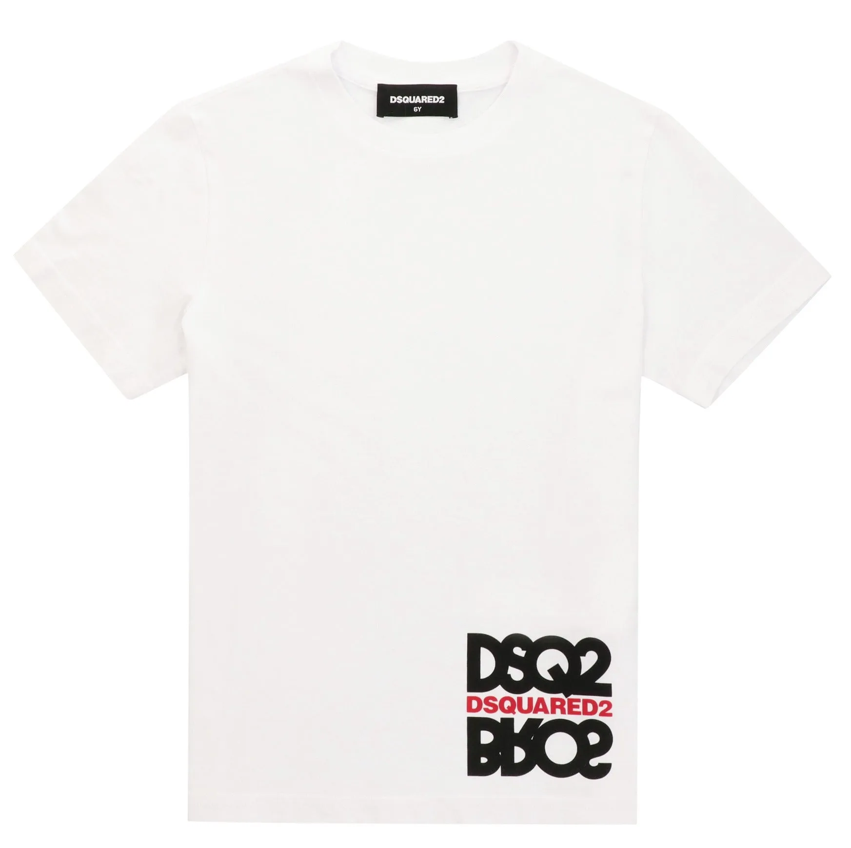 Dsquared2 Kids Logo Printed Crewneck T-Shirt