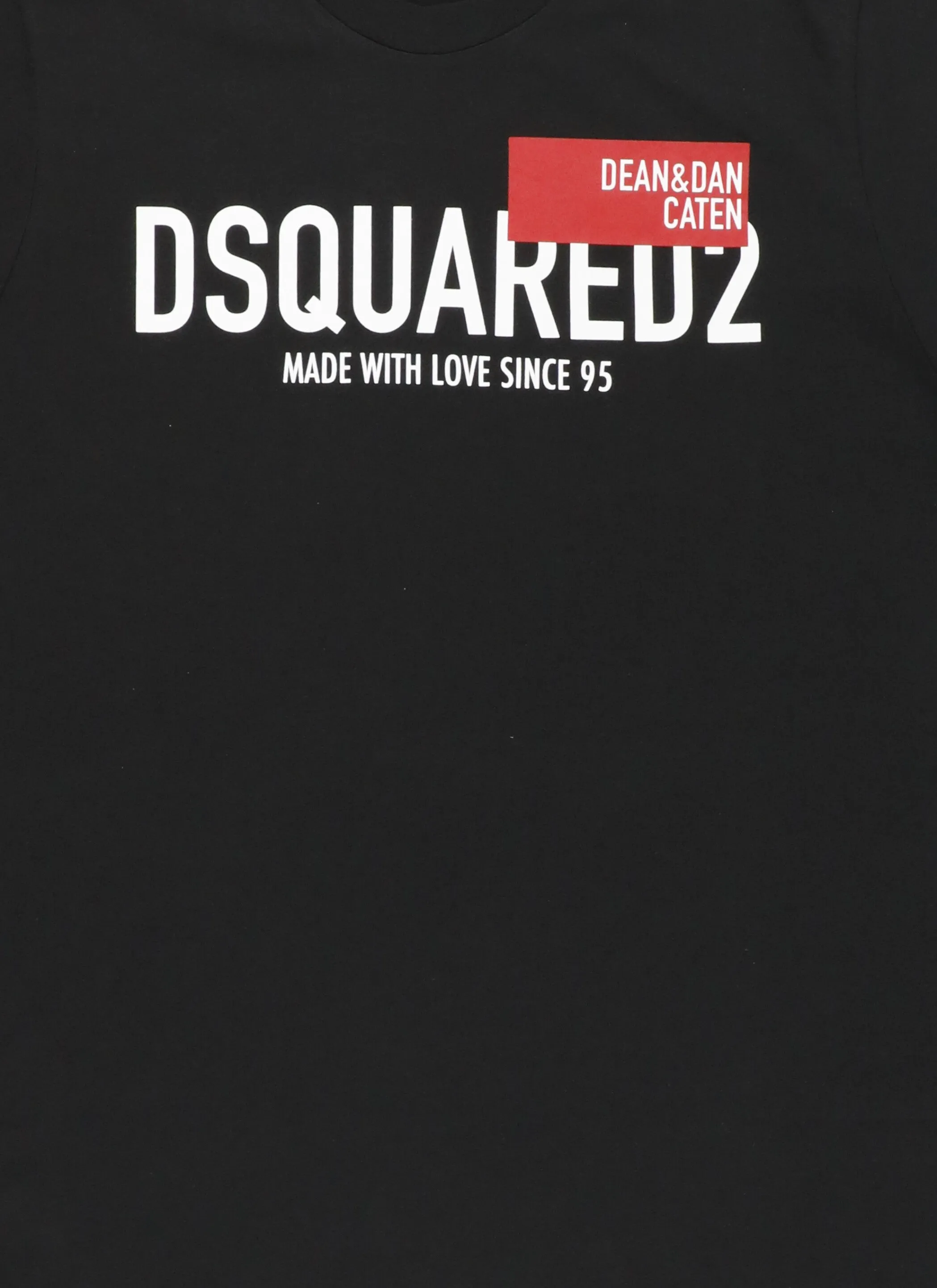 Dsquared2 Kids Logo Printed Crewneck T-Shirt