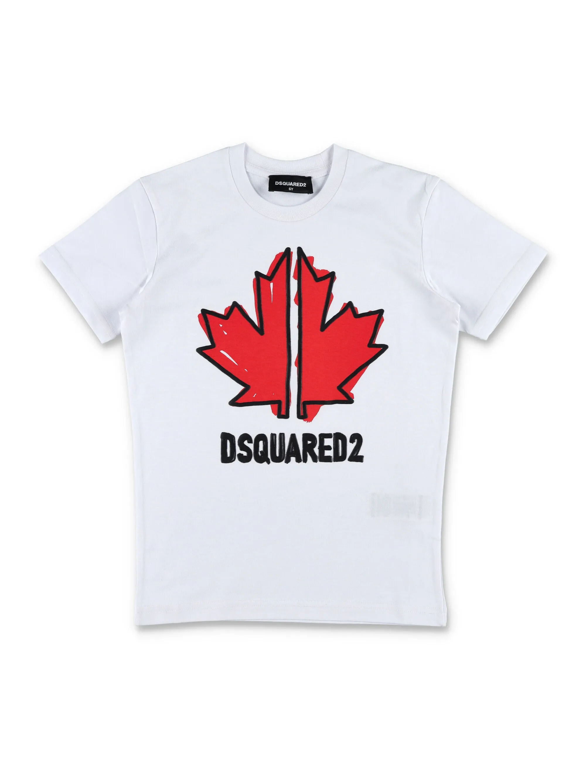 Dsquared2 Kids Logo Printed Crewneck T-Shirt