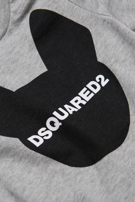 Dsquared2 Kids Logo Printed Crewneck T-Shirt