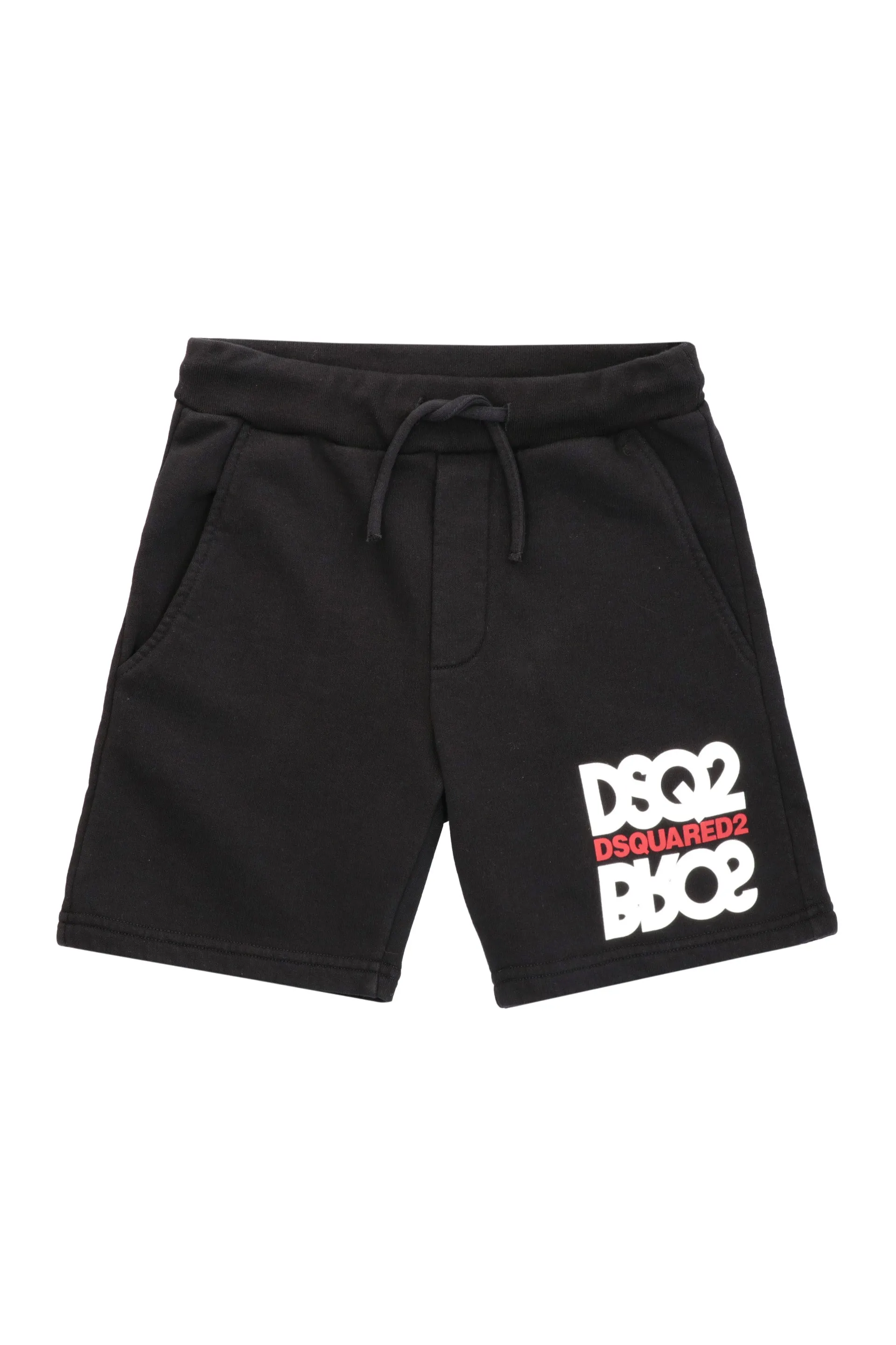 Dsquared2 Kids Logo Printed Drawstring Shorts